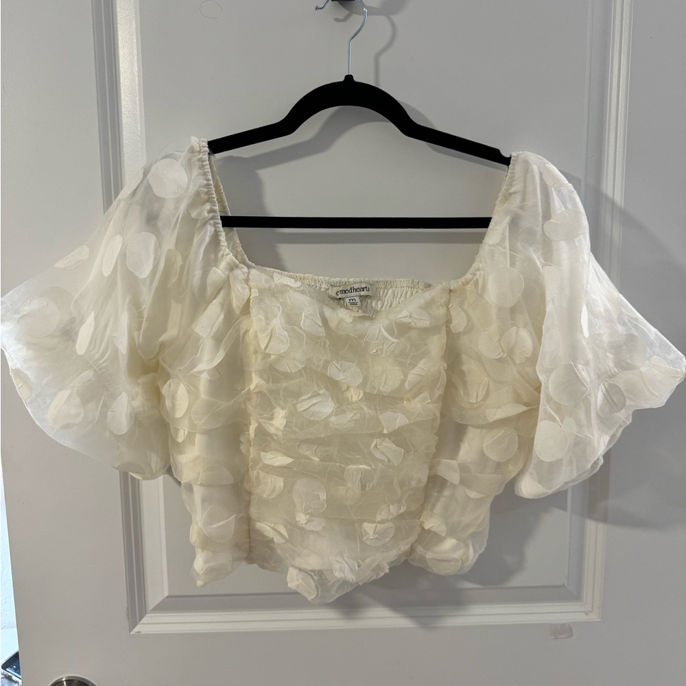 Charmed Heart Corset Puff Sleeve